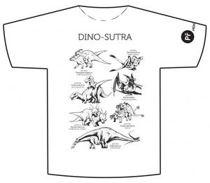 alt: Tričko Dino-sutra prodáváme teprve několik týdnů. Už si ale získalo velkou popularitu.