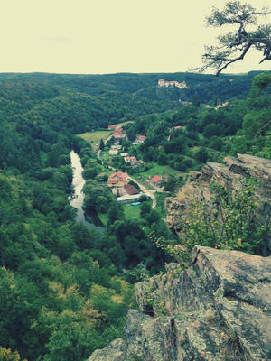 alt: Krajina v Podyjí, foto Barbora Šejblová.