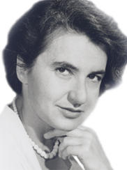 alt: Rosalind Franklin. Zdroj Nature (https://www.nature.com/scitable/topicpage/rosalind-franklin-a-crucial-contribution-6538012)