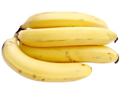 alt: Pro dozrávání banánů se používá atmosféra s obsahem 100 ppm ethylenu – to je pouhých sto molekul na milion molekul vzduchu. Zdroj Wikimedia Commons, autorFir0002/Flagstaffotos, úpravy Jan Kolář, licence CC BY-NC 3.0.