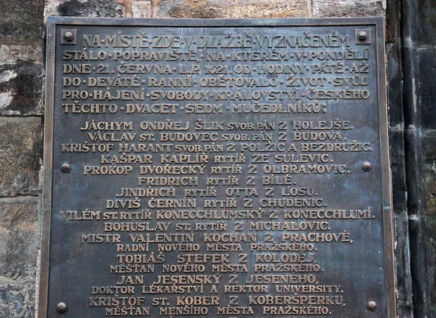 alt: Jan Jessenius (zde uvedený pod počeštěným jménem Jan Jesenský) podporoval povstání českých stavů proti Habsburkům, což ho nakonec stálo život.