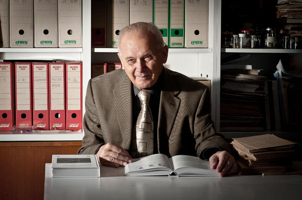 alt: Profesor Buchar v roce 2012. Foto Petr Jan Juračka.