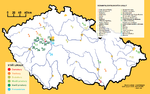 alt: V mapě paleontologických nalezišť, která je vložená do prvního čísla magazínu, najdete 30 geologických lokalit včetně GPS souřadnic a popisů, co zajímavého tam můžete objevit.