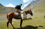 alt: „V Kyrgyzstánu by to bez koní nešlo,“ říká profesor Janský.. 